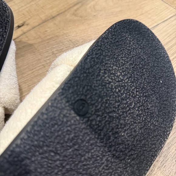 Cream Women's Slide Sandals - Picture 3 of 4